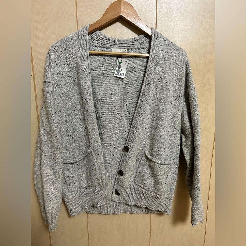 Gray universal threads cardigan
